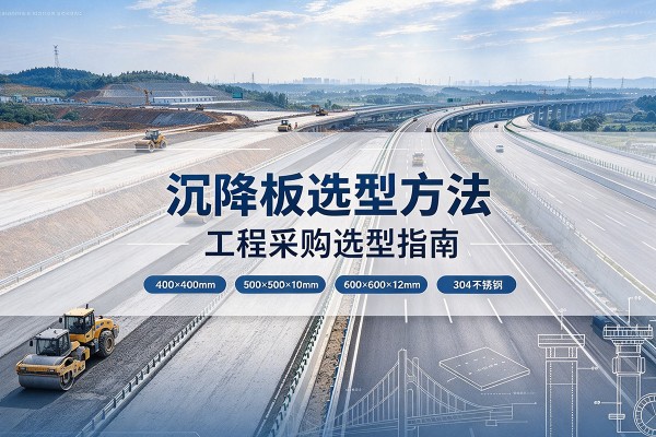 铜山沉降板选择方法