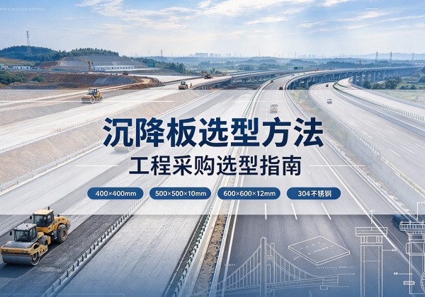 铜山沉降板选择方法