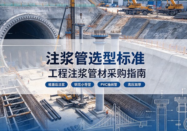 铜山注浆管选型标准